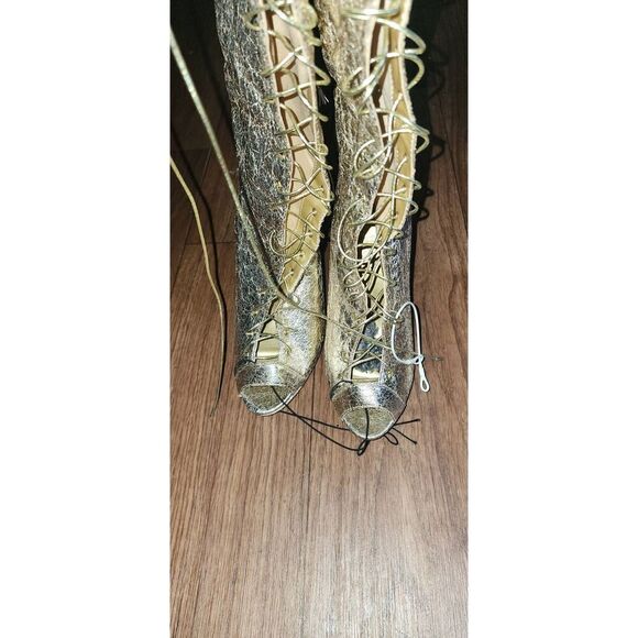 Jubilee Thigh High Boots - Picture 4 of 7